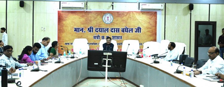 जनभागीदारी से ‘सेवा संकल्प अभियान’ को भव्य और व्यापक स्वरूप दें - प्रभारी मंत्री  दयालदास बघेल