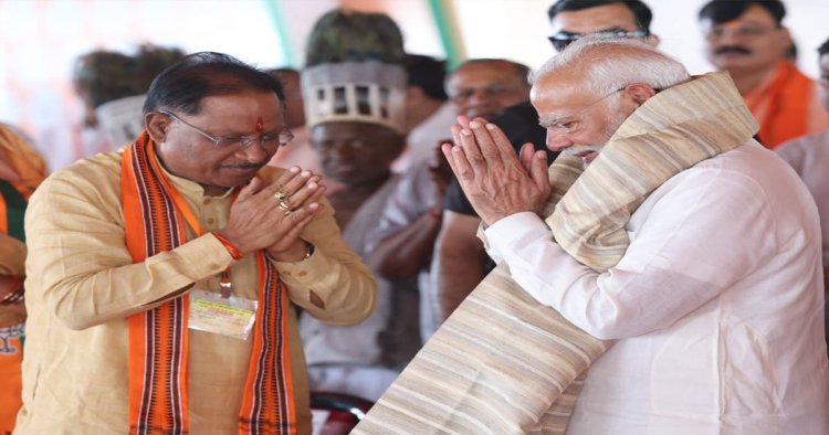 प्रधानमंत्री नरेंद्र मोदी का स्नेह और मार्गदर्शन छत्तीसगढ़ को सदैव मिलता रहा है : मुख्यमंत्री साय