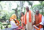 महात्मा गाँधी का जयन्ती पर महापौर मीनल चौबे और सभापति सूर्यकान्त राठौड़ ने किया सादर नमन