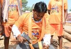 विश्वप्रसिद्ध बस्तर दशहरा के रथ निर्माण में सांसद महेश कश्यप ने किया श्रमदान