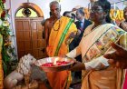 माँ दंतेश्वरी के दरबार पहुंची राष्ट्रपति द्रौपदी मुर्मु, पूजा-अर्चना कर की देश में सुख, शांति और समृद्धि के लिए प्रार्थना