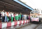 कैबिनेट मंत्री लखन लाल देवांगन ने कोरबा रेलवे स्टेशन से भारत गौरव टूरिस्ट ट्रेन को हरी झंडी दिखाकर किया रवाना, बुजुर्गों को दी शुभकामनाएं