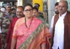 BREAKING : प्रदेश प्रभारी बनने के बाद पहली बार छत्तीसगढ़ पहुंची स्मृति ईरानी