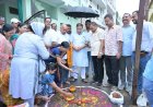 रायपुर दक्षिण विधायक सुनील सोनी ने नगर निगम जोन 6 वार्ड 61 में विभिन्न 5 स्थानो पर विकास शुल्क मद से लगभग 70 लाख रू. के नये विकास कार्यों का भूमिपूजन कर नागरिको को दी शानदार सौगात*