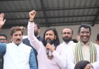 गरियाबंद में भाजपा की विशाल पदयात्रा में शामिल हुए कैबिनेट मंत्री गुरु खुशवंत साहेब
