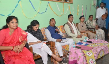  सशक्त एमसीबी-सेवा संकल्प अभियान के तहत प्रभारी मंत्री रामविचार नेताम ने किया दिव्यांग विद्यालय का औचक निरीक्षण