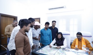 भाजपा प्रदेश कार्यालय के ‘सहयोग केंद्र’ में कैबिनेट मंत्री गुरु खुशवंत साहेब ने किया संवाद
