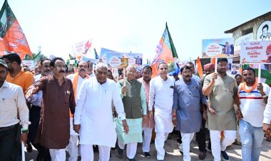 मुंगेली में ‘सेवा ज्योति यात्रा – विकसित भारत संकल्प सभा’ का भव्य आयोजन, गूंजा विकसित भारत-2047 का संकल्प