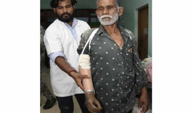 ट्रेन हादसे के दर्द पर ‘सेवा संकल्प’ का मरहम, धमतरी के तेजराम को दो घंटे में मिला कृत्रिम हाथ, लौटी जिंदगी की रंगत