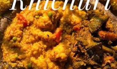 दुर्गा पूजा स्पेशल भोग वाली बंगाली खिचड़ी बनाना सीखें।Bhog Khichdi ...