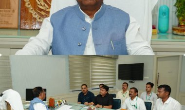 कृषि मंत्री श्री नेताम के सख्त निर्देश - रबी 2025 के अंतर्गत किसानों के लंबित फसल बीमा क्लेम का आगामी तीन कार्य दिवस में होगा भुगतान
