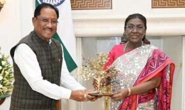 राष्ट्रपति द्रौपदी मुर्मु 23 अक्टूबर को पहुंचेंगी बस्तर, मुरिया दरबार में होंगी शामिल: मुख्यमंत्री विष्णुदेव साय