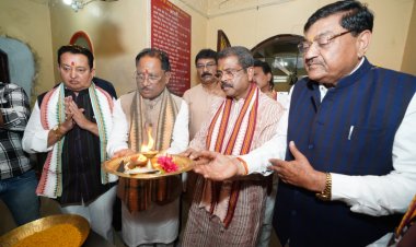 मुख्यमंत्री  विष्णु देव साय ने रामचंडी मंदिर में पूजा-अर्चना कर प्रदेश की खुशहाली एवं सुख-समृद्धि की कामना की