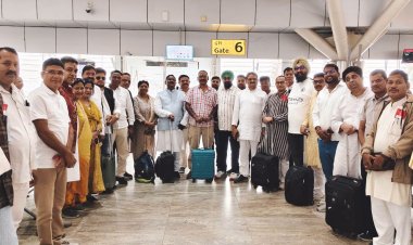 वोट बचाओ, देश बचाओ रैली में शामिल होने छत्तीसगढ़ से हजारों कांग्रेसी दिल्ली रवाना
