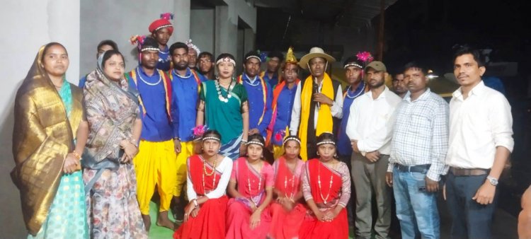 सेवा संकल्प अभियान के तहत ग्राम बरबसपुर में ‘नमो सेवा गाथा’ की आकर्षक प्रस्तुति