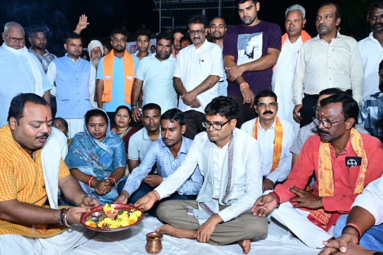 रायगढ़ में विकास कार्यों की सौगात : वित्त मंत्री  ओ.पी. चौधरी ने ओपन जिम और आंगनबाड़ी भवन का किया शिलान्यास, सामुदायिक भवन का लोकार्पण