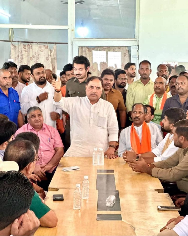 नव नियुक्त प्रदेश संगठन महामंत्री कर्मवीर सिंह के प्रथम जशपुर आगमन पर उमड़ा भाजपा संगठन का उत्साह