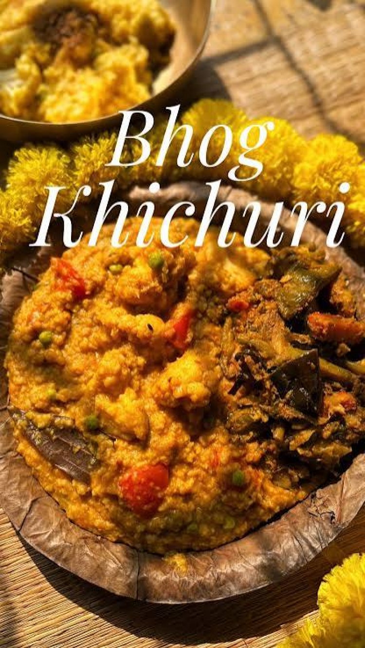 दुर्गा पूजा स्पेशल भोग वाली बंगाली खिचड़ी बनाना सीखें।Bhog Khichdi ...