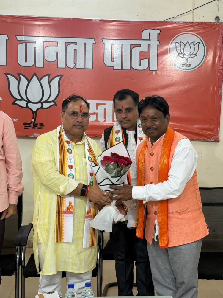 भाजपा प्रदेश संगठन महामंत्री कर्मवीर सिंह का प्रथम बस्तर प्रवास, कार्यकर्ताओं ने किया जोशीला व आत्मीय स्वागत