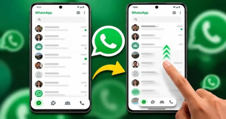 WhatsApp में दिखेगा नया बदलाव! स्क्रॉल करते ही सिकुड़ेगा नेविगेशन बार, चैट्स के लिए मिलेगी ज्यादा जगह