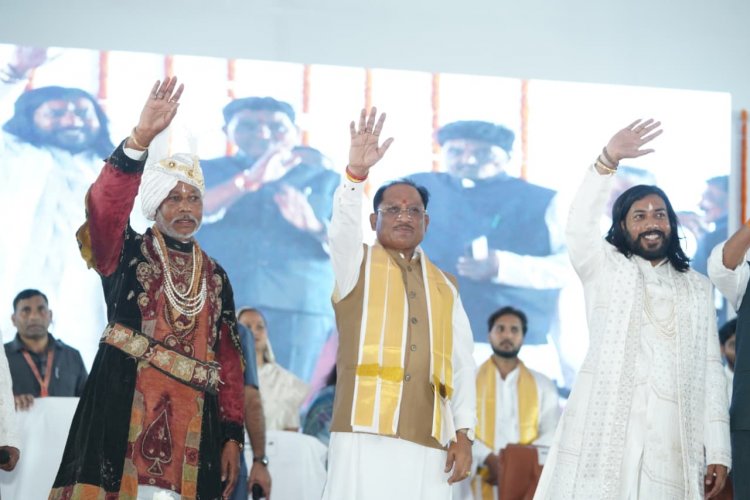 भण्डारपुरी धाम में मुख्यमंत्री विष्णुदेव साय ने दी 2 करोड़ 90 लाख रुपये के विकास कार्यों की सौगात, 40 स्थानों पर सेतखाम स्थापना की घोषणा