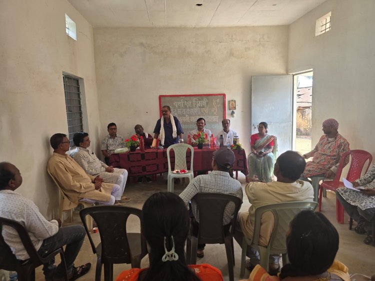 विकासखंड कोयलीबेड़ा (कापसीध्पखांजूर) में मानस संस्कृति कार्यक्रम की तैयारी जोरों पर