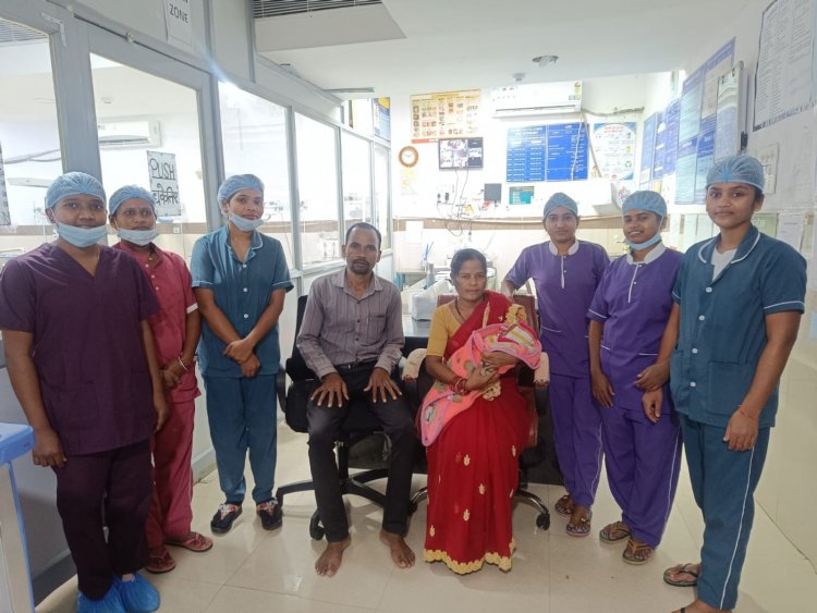 700 ग्राम के नवजात को मिला नया जीवन, 62 दिनों के सतत् उपचार से वजन बढ़कर हुआ 1.350 किलो